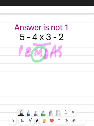 Most People Get This Order of Operations Wrong!