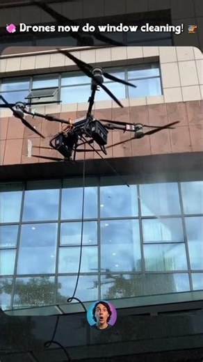 Window-Cleaning Drones Are Taking Over Skyscrapers