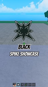 Black Spike Showcase #roblox #bloxfruit #bloxfruits | Ominous Nebula