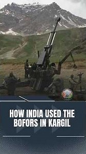 Bofors: The might of Indian artillery in Kargil | #Shorts #IndianArmy #Kargil #Bofors #Artillery