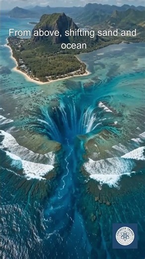 It Looks Like the Ocean Is Falling Into a Giant Hole!
