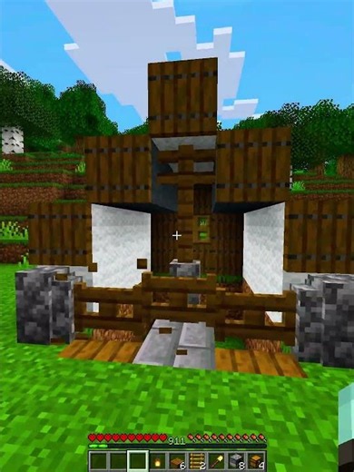 Minecraft Survival Tent Base (Impostor Syndrome) #minecraft #shorts