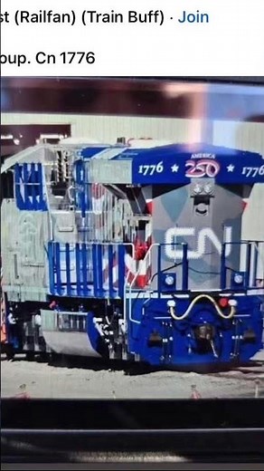 New CN 1776 heritage unit for the 250th anniversary of America 2026