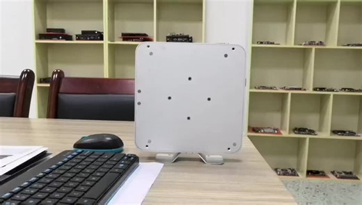 2025 ELSKY HD4001 Embedded Industrial PC with J4125 CPU DDR4 Memory Barebone Quad Core Mini PC 4K HDMI VGA/DP Display