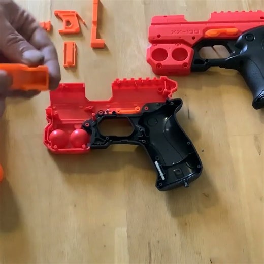 NERF Rival MOD - Rival Knockout + XFoxGames Half Dart Kit! #shorts #nerf #nerfmod #blasters