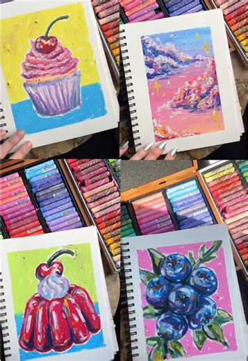 Creating Relaxing Oil Pastel Art: Tips and Techniques