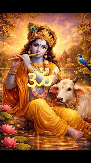 Chant This & Attract Miracles ✨ Om Kleem Krishnaya Namaha #krishna #mantrachanting #shortsfeed