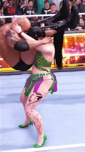 The Rock VS Beth Phoenix Fight WWE2K25 #trending #wwe #shorts #viral #youtubeshorts #usatoday