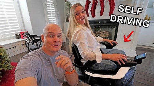 Worlds First SELF DRIVING Chair - (More Sensors than Tesla)