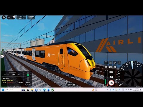 SCR - Roblox Video 310 - Version 2.2.6 - Class 745 - Airlink - 745034 🛣🚇