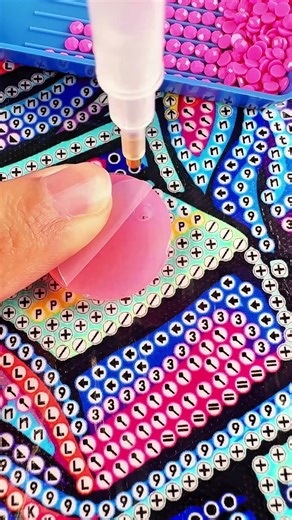 Neon Flock Astronaut Diamond Painting