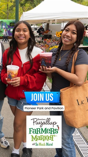 Join us today, 9/20 at the Puyallup Farmers' Market from 9am-2pm. We have over 135 participants that bring you the finest quality products. Live music on-stage by Pua Fuamatu from 11am-1pm! #TGISaturday #puyallupfarmersmarket #awholelottagoodgoinon | Puyallup Farmers Market