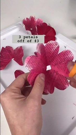 How to make a book rose!🌹📚 #art #crafting #crafttutorials #diy #diyideas #roses