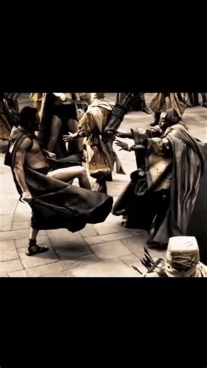 Spartan Kick vs Movie 300 😆 | Assassin's Creed Odyssey #shorts