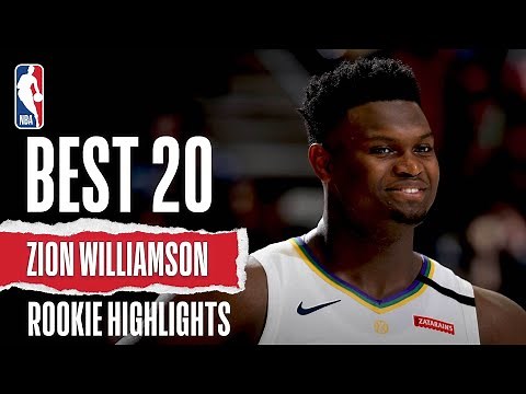 Zion Williamson's 20 BEST Rookie Highlights