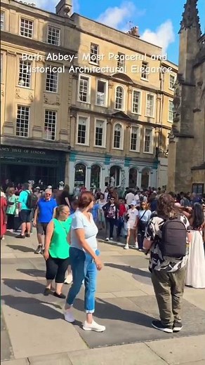 A Masterpiece of Historical Architectural Elegance|Bath Abbey #uk travel #travel #bath-abbey #viral