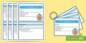 Phase 1 Phonics: Aspect 6 Activity Cards