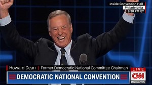Howard Dean Re-Enacts Famous “Dean Scream” at Democratic National Convention