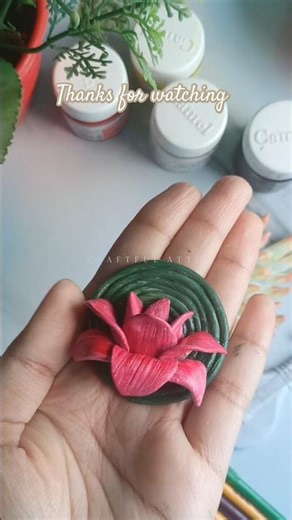 Easy to make clay flower jewellery || handmade clay jewellery #easycraft ‪@craftful_attic‬ #clay