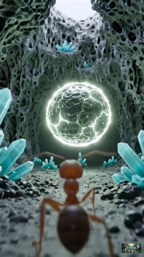 What this ant discovered under the ground will surprise you… #antpov #sparkshort #cinematic