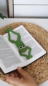 Hop into your next crochet project with these adorable little frogs! 🐸✨ Whether they’re peeking out of a book as a bookmark or adding a splash of fun to your crafts, these tiny amphibians are here to bring joy (and maybe a little mischief). Big eyes, tiny toes, and endless possibilities—make them bright and playful or classic and cozy. One frog is cute, but a whole bunch? Ribbiting! 🧶💚 So grab your hook and let’s crochet some hoppy little friends! Who knows? One of them might just turn into a