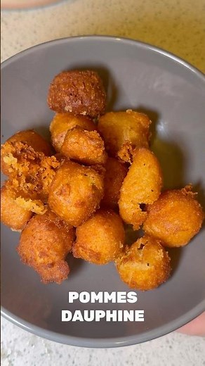 🥔 Pommes Dauphines. Recipe ⬇️ #HomeCooking #CookingFromScratch #FoodYouTube #Potatoes #Pommes