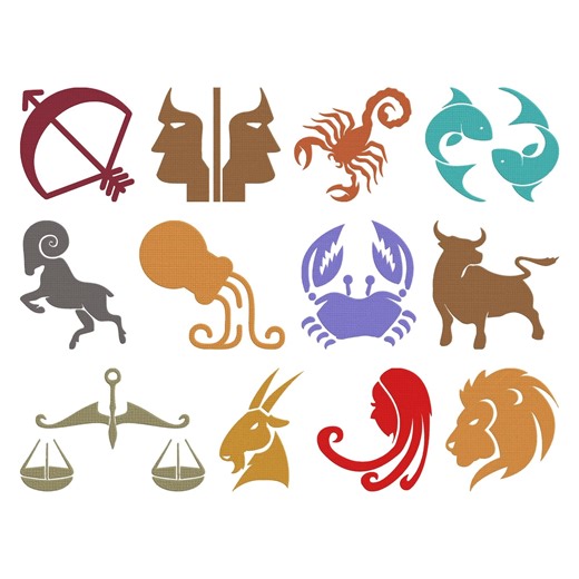 Zodiac Astrology Symbol Embroidery Design, Astrology Symbol Machine Embroidery File, 12 Design, 9 Size, Instant Download - Etsy Canada