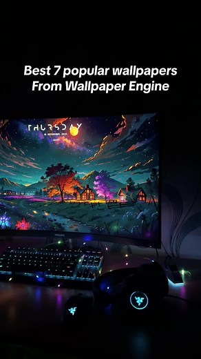 Best 7 popular wallpapers you need #livewallpaper #wallpaperengine #fyp #rec #живыеобои #recommendations
