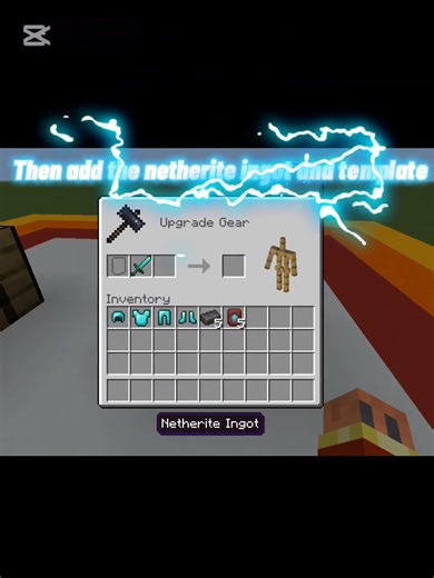 How to make netherite Armor