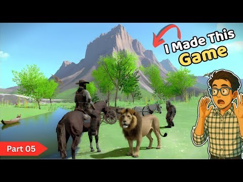 I Made a Game Inspired by RDR 2 and Add a Playground | Game Development in Hindi | Game Devlog 05