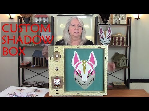 How to Design and Laser Cut a Custom Shadowbox for Gaming Collectibles