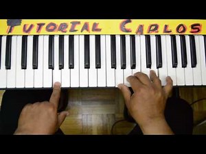 En esta reunion cristo esta Himnos G - Tutorial Piano Carlos
