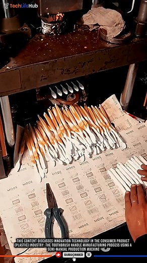 Innovation Technology Toothbrush Handle Manufacturing with Injection Molding Machine | Tecno creations | Facebook