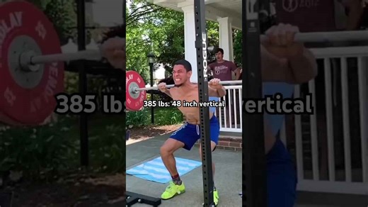 10 year squat and vertical jump progress