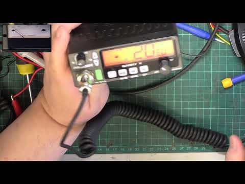 President Barry II CE MultiNorm CB radio (mobile) - Adjustment through menu system (new set)