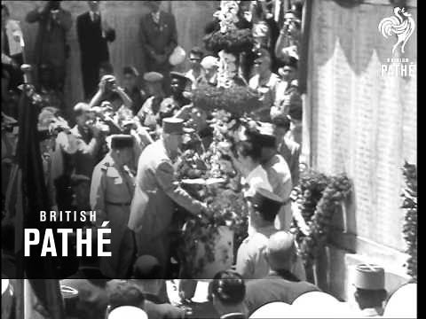 General De Gaulle In Algiers (1958)