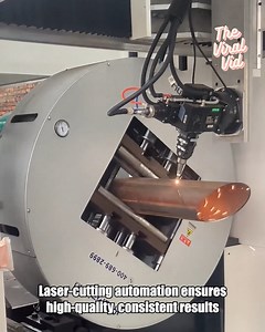 5.3K views · 43 reactions | Efficiency and Precision of Laser Cutting Automation #lasercut #automation #precision | The Viral Vid | Facebook