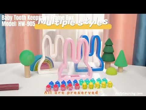 They grow up fast… don’t lose the memories 🕰️✨ HW 905 Baby Tooth Keepsake Frame Box