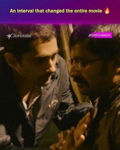 #Jigarthanda now streaming on #JioHotstar