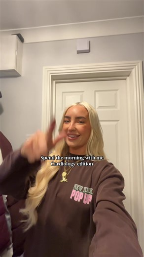 Two things I never thought I’d be doing; showing off a heart monitor & promoting fabric softener 👍🏼👍🏼 #cardiology #spendthedaywithme #ditlvlog