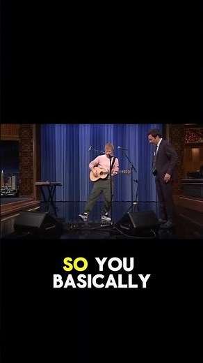 Watch Ed Sheeran Build 'Shape of You' Live Using a Looping Station! #edsheeran #shorts