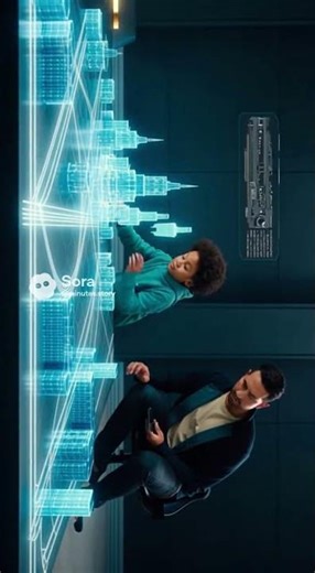 10-Year-Old Genius Ignores Corrupted Code to Build Perfect Hologram City #prodigy #scifi