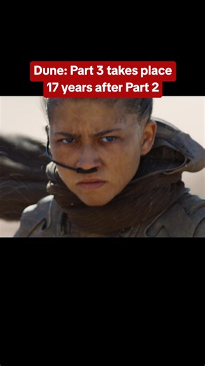 I must not die... yet #dune #dunepart3 #movie #trailer #timotheechalamet