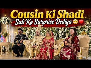 Cousin Ki Shaadi ❤️💍 | Islamabad Mein Family Ko Surprise 😱🥹 | @RabeecaKhan |