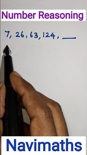 Number reasoning / Nmms exam / Mat Questions #navimaths #nmms
