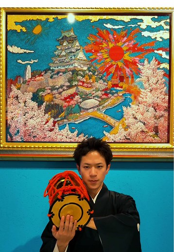 小鼓ロケと絹谷幸二の美術館トーク