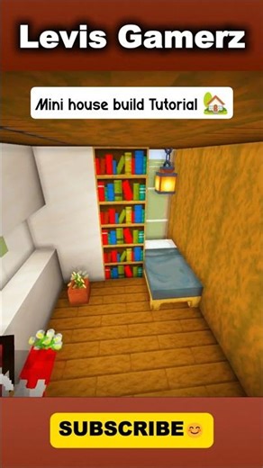 Minecraft mini Starter house Tutorial #minecraft #shorts #viral #shortsfeed