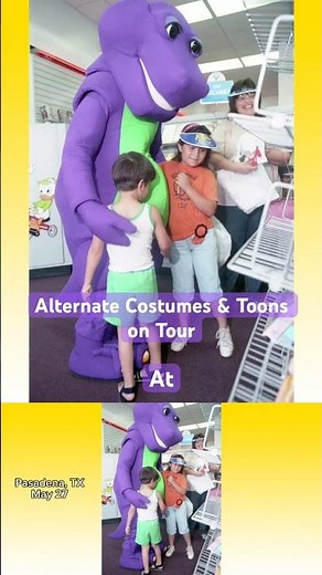 Alternate Costumes & Toons on Tour History