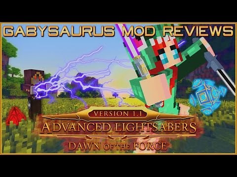 The Force in Minecraft?! Advanced Lightsabers: Dawn of the Force Update