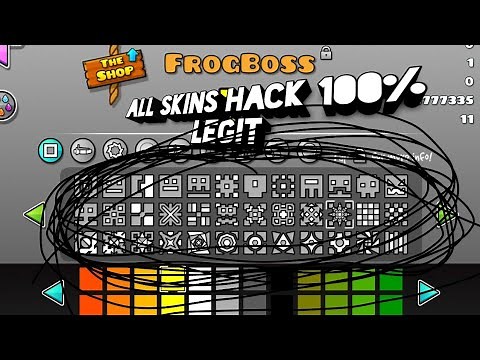 GEOMETRY DASH ALL SKINS HACK 100% LEGIT!! (Check out updated version)